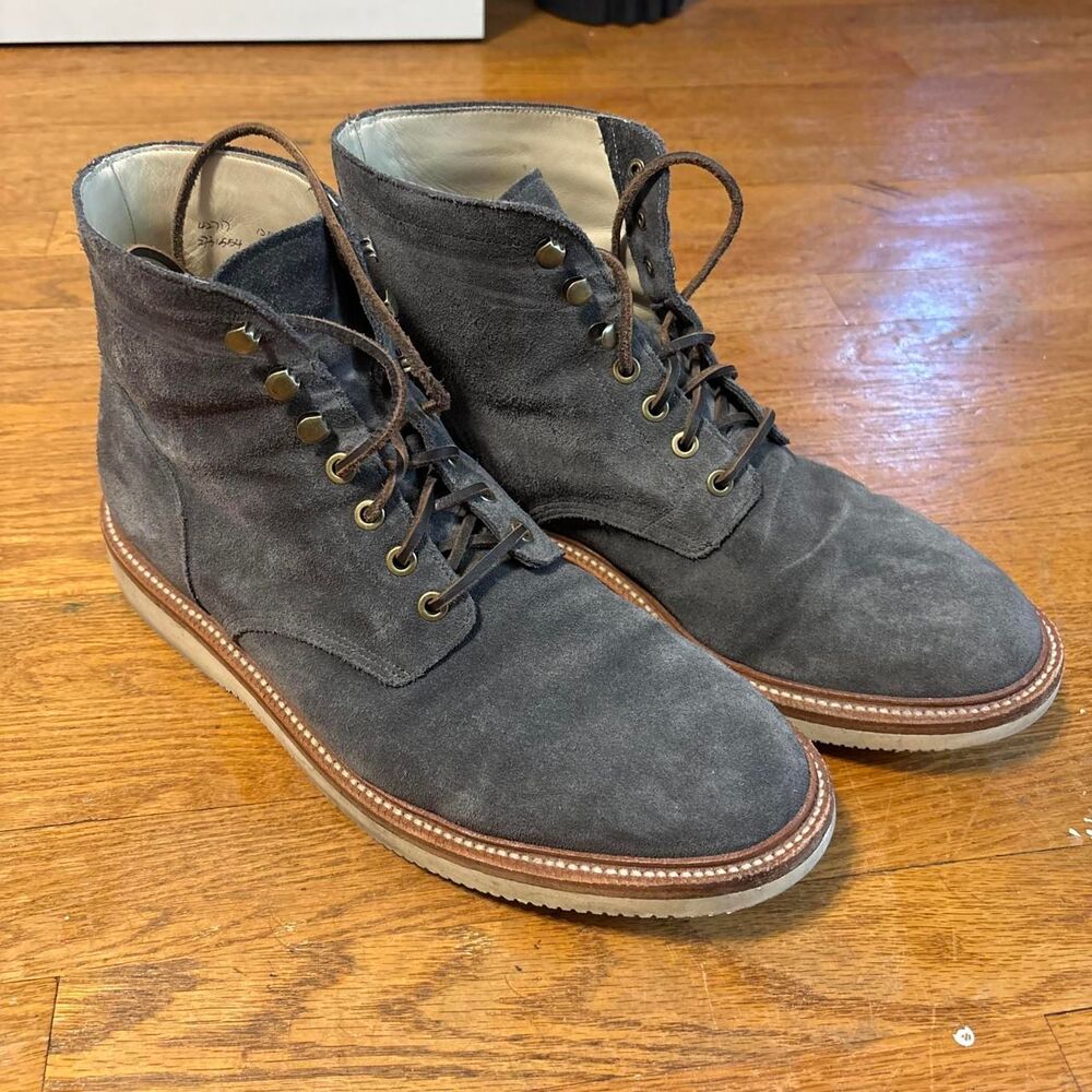Grant-stone Men's Grey and Navy Boots